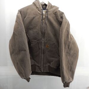 Vintage Carhartt Thermal-Lined Hooded Active Jacket “Chestnut” J130 CHT Men’s XL